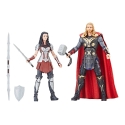 Thor : Un monde obscur - Pack 2 figurines Marvel Legends Series Thor & Sif 15 cm