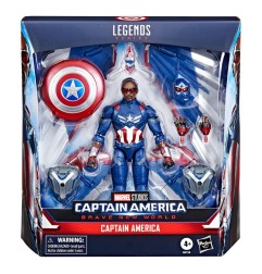 - Captain America: Brave New World Marvel Legends - Figurine Captain America 15 cm