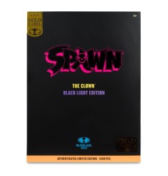 Spawn - Figurine The Clown (Black Light Edition) (Gold Label) 30 cm