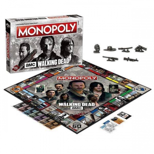 The Walking Dead - Jeu de plateau Monopoly Francais