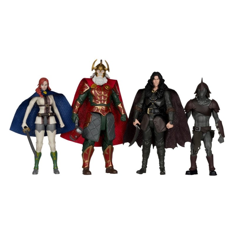 Le Seigneur des Anneaux - : La Guerre des Rohirrim pack de 4 figurines 10 cm