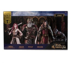 Le Seigneur des Anneaux - : La Guerre des Rohirrim pack de 4 figurines 10 cm