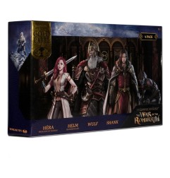 Le Seigneur des Anneaux : La Guerre des Rohirrim - Pack de 4 figurines Le Seigneur des Anneaux : La Guerre des Rohirrim 10 cm