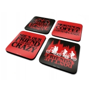 Stranger Things - Pack 4 sous-verres Phrases