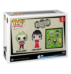 Beetlejuice - 2 pack 2 POP! Animation Vinyl figurines  & Lydia Deetz 9 cm