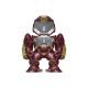 Marvel - Figurines Bitty POP! Bots Iron Man avec Hulkbuster 2,5 cm