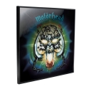 Motörhead - Décoration murale Crystal Clear Picture Overkill 32 x 32 cm
