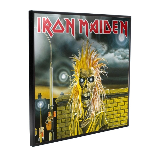 Iron Maiden - Décoration murale Crystal Clear Picture 32 x 32 cm