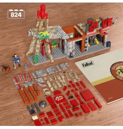 Fallout - Jeu de construction MEGA Red Rocket Truck Stop
