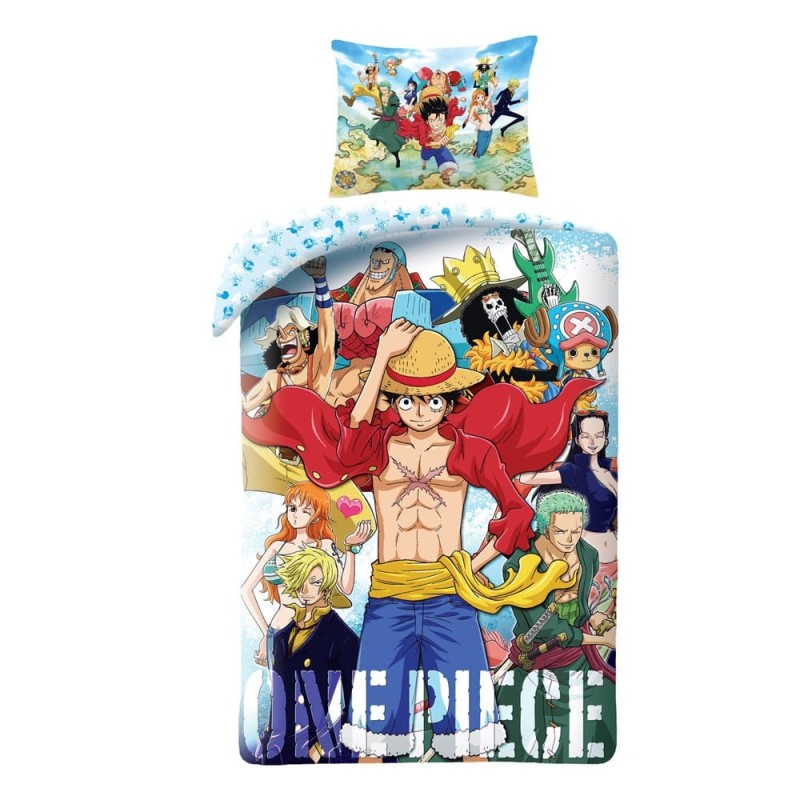 One Piece - Parure de lit Ver. 1 140 x 200 cm / 70 x 90 cm