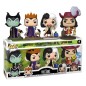 Disney Villains - Pack 4 figurines POP! Movies Vinyl Villains (GW)(EMEA) 9 cm