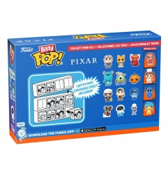 Pixar - Pack 4 figurines Bitty POP! Wall-E 2,5 cm