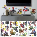NINTENDO - Stickers repositionnables Multi-element Super MarioKart Wii
