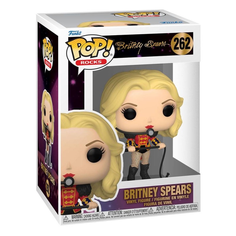 Britney Spears assortiment POP! Rocks Vinyl figurines Circus 9 cm