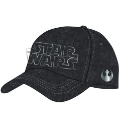 Star Wars - Casquette hip hop Cap Silver Logo