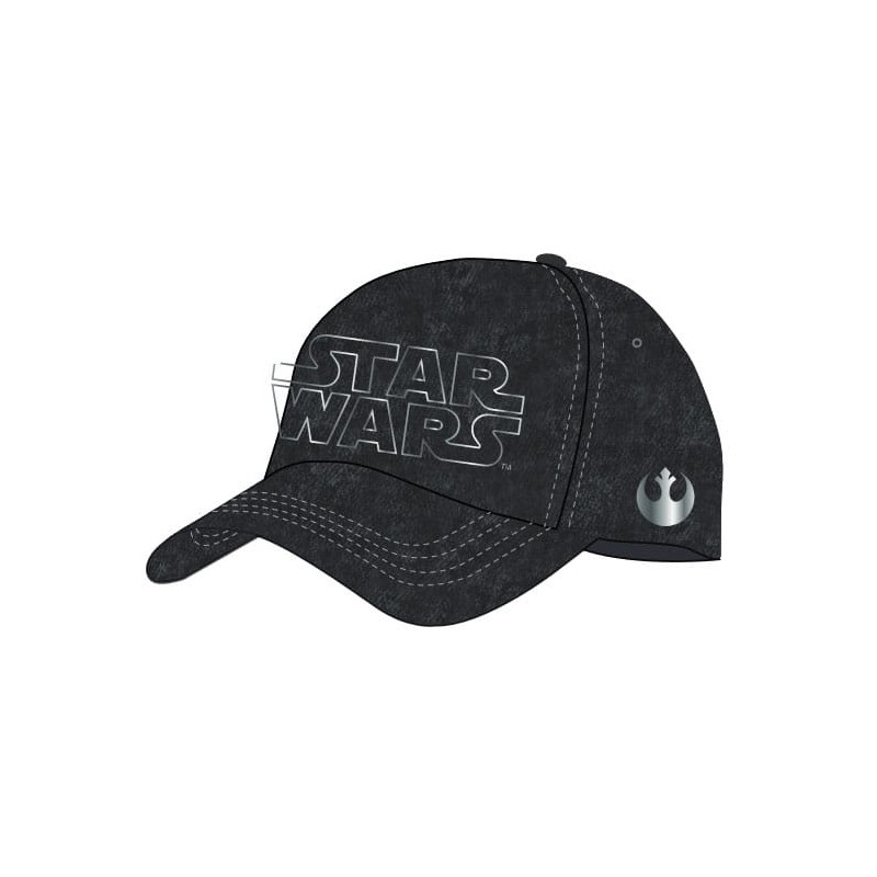 Star Wars - Casquette hip hop Cap Silver Logo