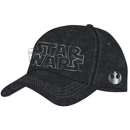 Star Wars - Casquette hip hop Cap Silver Logo