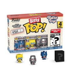Retro Toys - Pack 4 figurines Bitty POP! Vinyl Transformers 2,5 cm