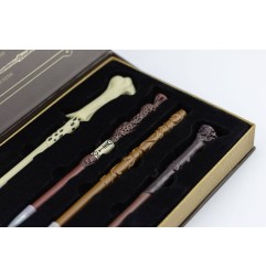 Harry Potter - Set 4 stylos baguettes Collector's Edition