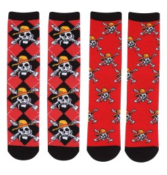 One Piece - Pack 2 paires de chaussettes L-XL
