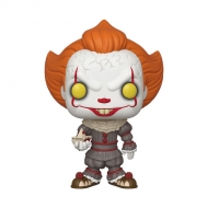 « Il » est revenu 2 - Figurine POP! Super Sized Pennywise avec Bateau 25 cm