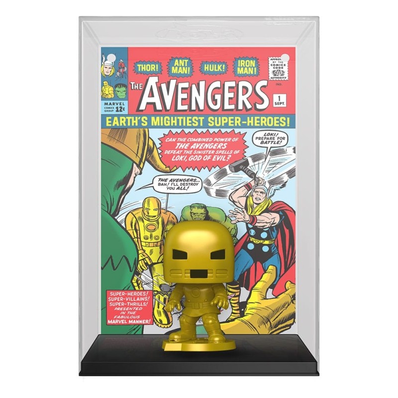 Marvel - POP! Comic Cover Vinyl Figurine Avengers 1 9 cm