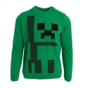 Minecraft - Sweat Christmas Jumper Creeper Face 