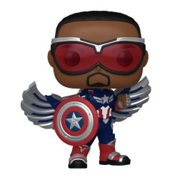 Marvel - Captain America Brave New World POP! Movies Vinyl figurine Captain America 9 cm