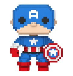 Spider-Man - Marvel POP! 8-Bit Vinyl Figurine Captain America 9 cm