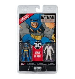 DC Comics - DC Direct Page Punchers pack 2 figurines Batman & The Joker (Batman: The Dark Knight Returns) 8 cm