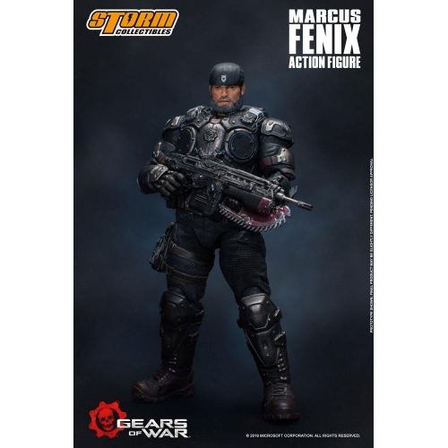 Gears of War 5 - Figurine 1/12 Marcus Fenix 16 cm