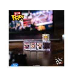 WWE - Pack 4 figurines Bitty POP! Bret Hart 2,5 cm