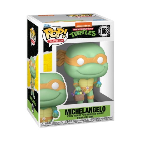 Tortues Ninja - POP! Vinyl figurine Easter 2025 Michelangelo 9 cm