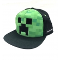 Minecraft - Casquette Snapback Creeper Face