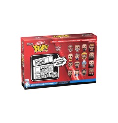 WWE - Pack 4 figurines Bitty POP! Vinyl Dusty Rhodes 2,5 cm