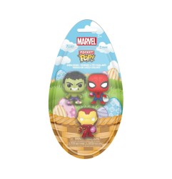 Marvel - Pack 3 figurines Pocket POP! Vinyl Easter 4 cm