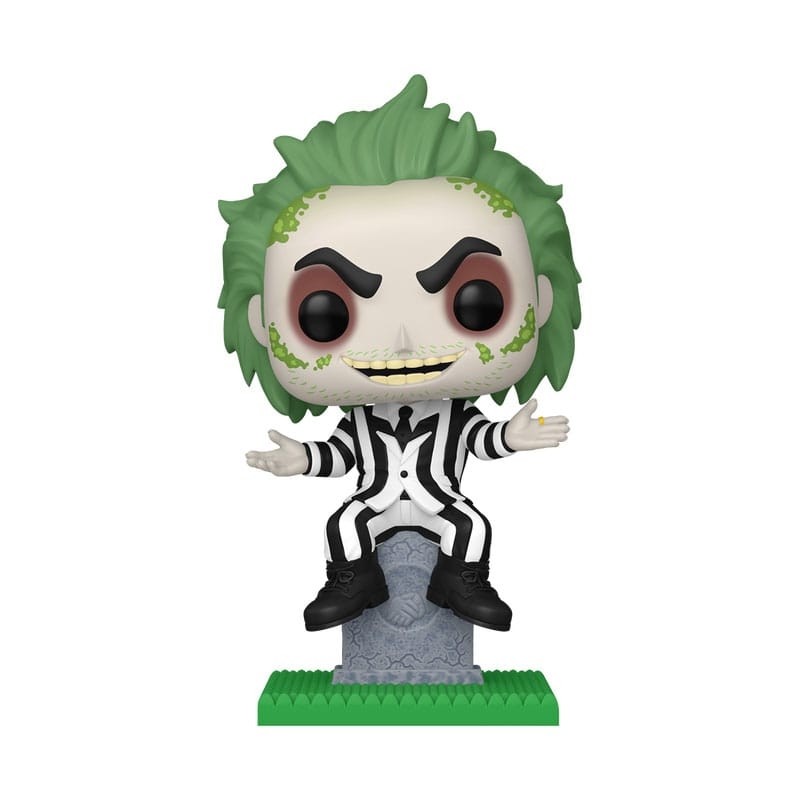 Beetlejuice - POP! Plus Movies Vinyl figurine  w/tombstone 9 cm