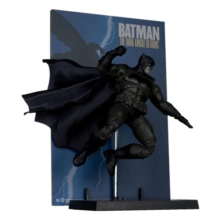 DC Comics - DC Multiverse McFarlane Cover Recreations figurine Batman (Batman: The Dark Knight Returns 1) (Gold Label) 18 cm
