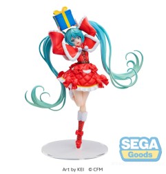 Hatsune Miku - Series statuette Luminasta PVC  Christmas 2024 19 cm