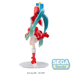 Hatsune Miku - Series statuette Luminasta PVC  Christmas 2024 19 cm