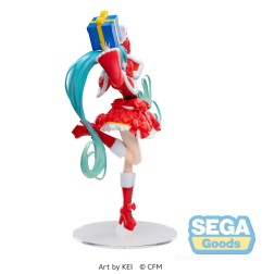 Hatsune Miku - Series statuette Luminasta PVC  Christmas 2024 19 cm