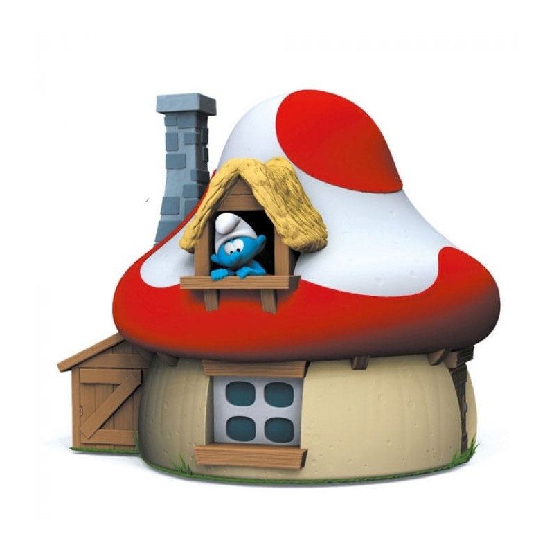 Les Schtroumpfs - Tirelire PVC Mushroom House Les Schtroumpfs - Tirelire PVC Mushroom House