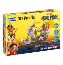 One Piece - 3D Puzzle Flying Lamb / Going Merry 32 cm