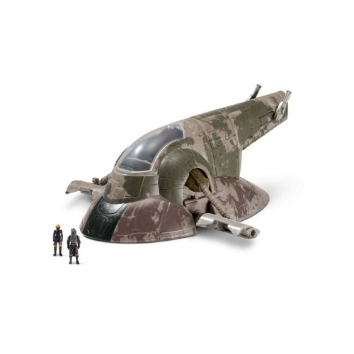 Star Wars Micro Galaxy Squadron - Véhicule avec figurines Boba Fett's Ship 20 cm