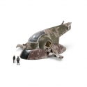 Star Wars Micro Galaxy Squadron - Véhicule avec figurines Boba Fett's Ship 20 cm