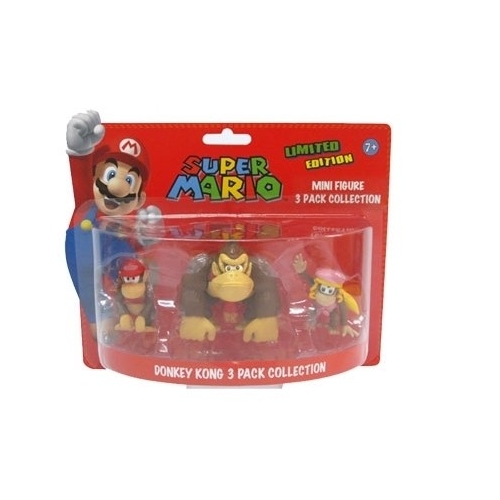 NINTENDO - Pack DK : Donkey Kong, Diddy Kong, Dixie Kong