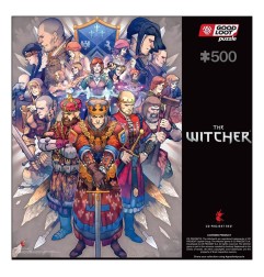The Witcher - Puzzle Gaming Northern Realms (500 pièces)