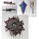 Final Fantasy XII - Play Arts Arms (Set de 5 armes)