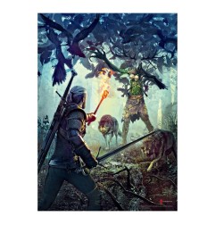 The Witcher - Puzzle Premium Leshen (1000 pièces)
