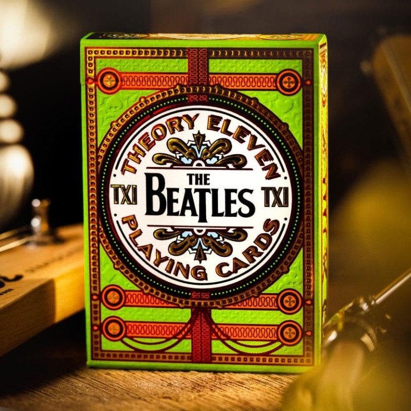 The Beatles - Jeu de cartes à jouer Green Version
